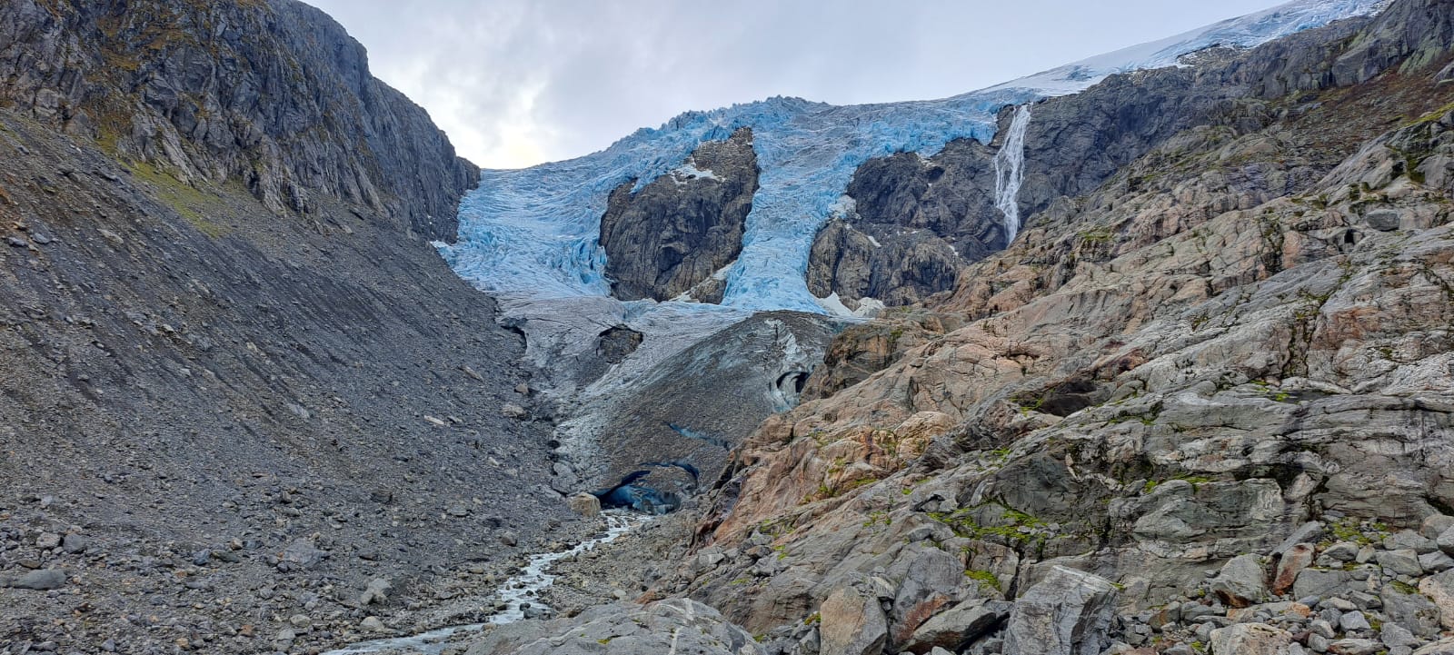 Ein norwegischer Gletscher